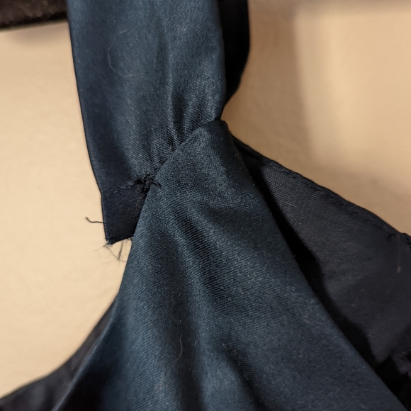 Ashley and Justin Navy 20347 Dress - Picture 6 of 7